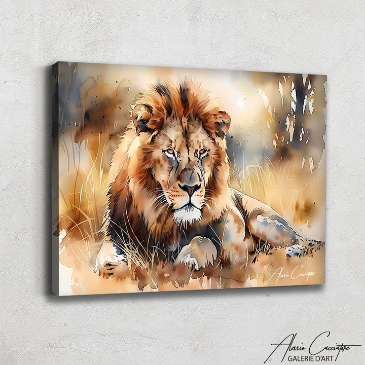 Peinture Savane Africaine