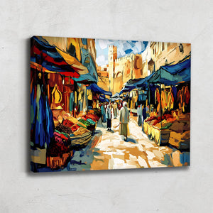 TABLEAU DÉCORATION MAROC