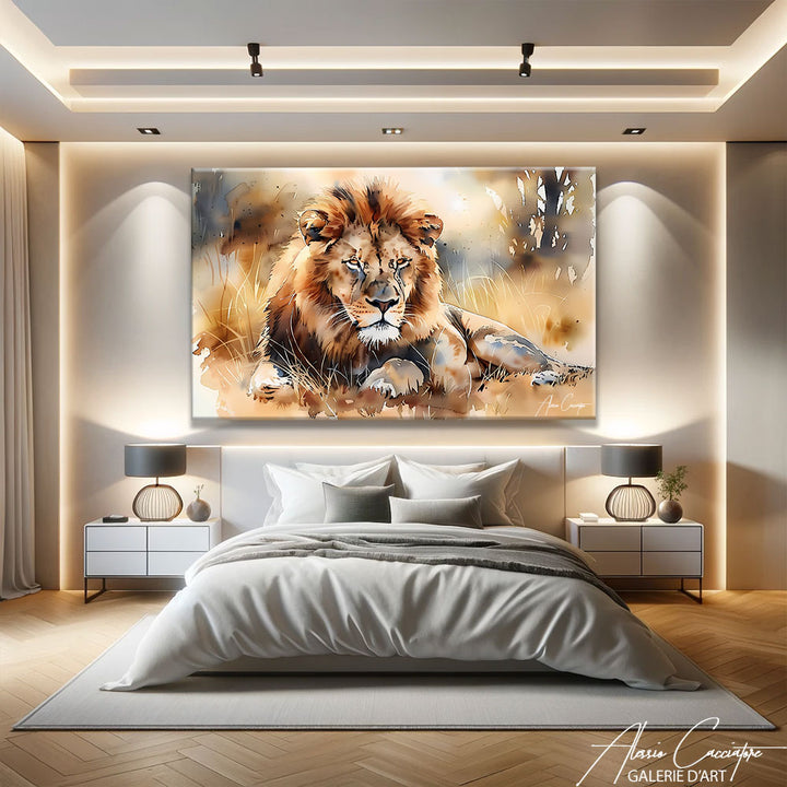 Peinture Savane Africaine