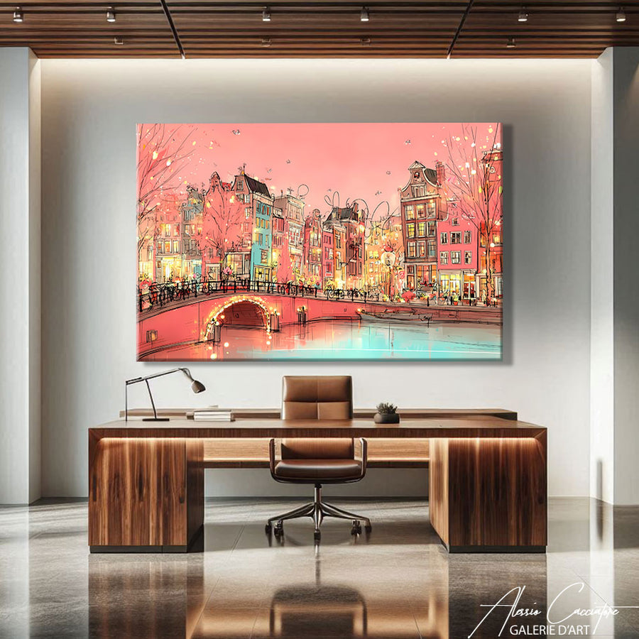 Tableau Deco Contemporain – mise en situation