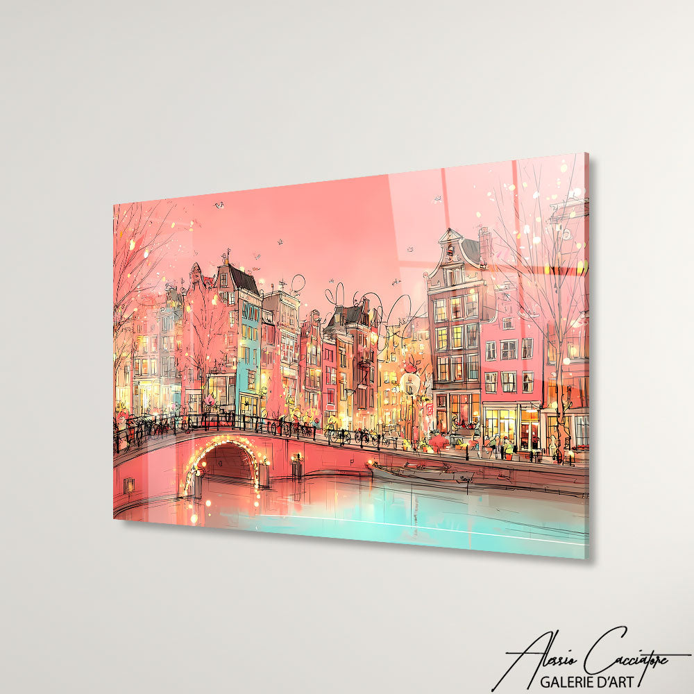 Tableau Paysage Abstrait