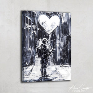 Tableau Noir Et Blanc Moderne