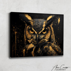 TABLEAU CHOUETTE HIBOU