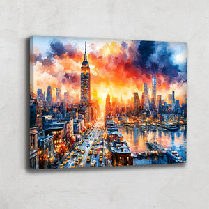 TABLEAU MANHATTAN MODERNE