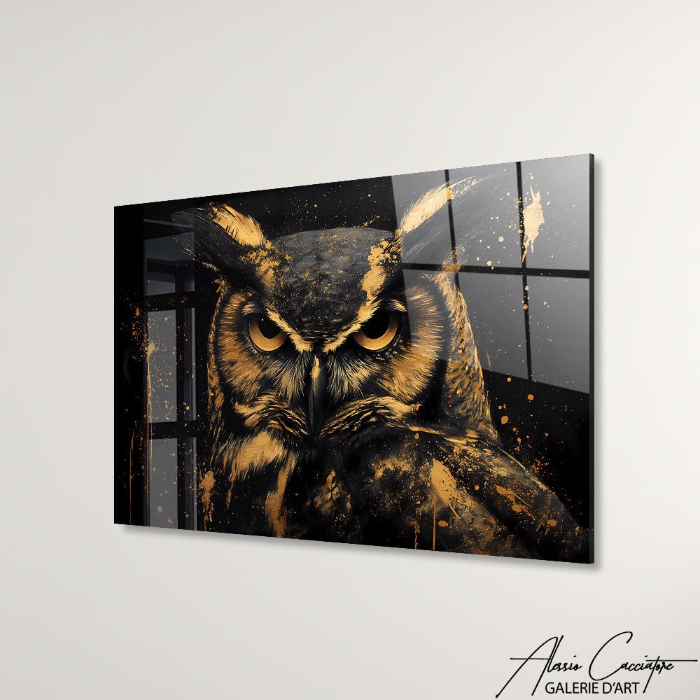 TABLEAU PLEXIGLASS DORÉ