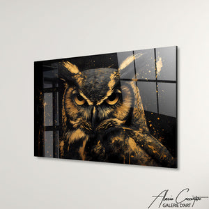 TABLEAU PLEXIGLASS DORÉ