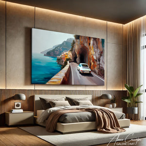 Toile Bord De Mer Abstrait