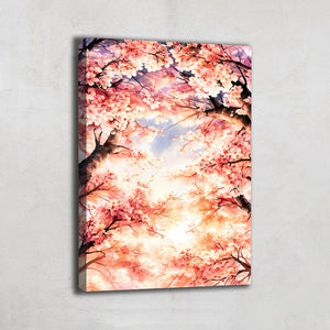 TABLEAU FLEUR DE CERISIER JAPONAIS