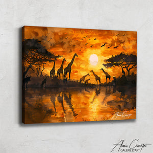 Tableau Paysage Afrique