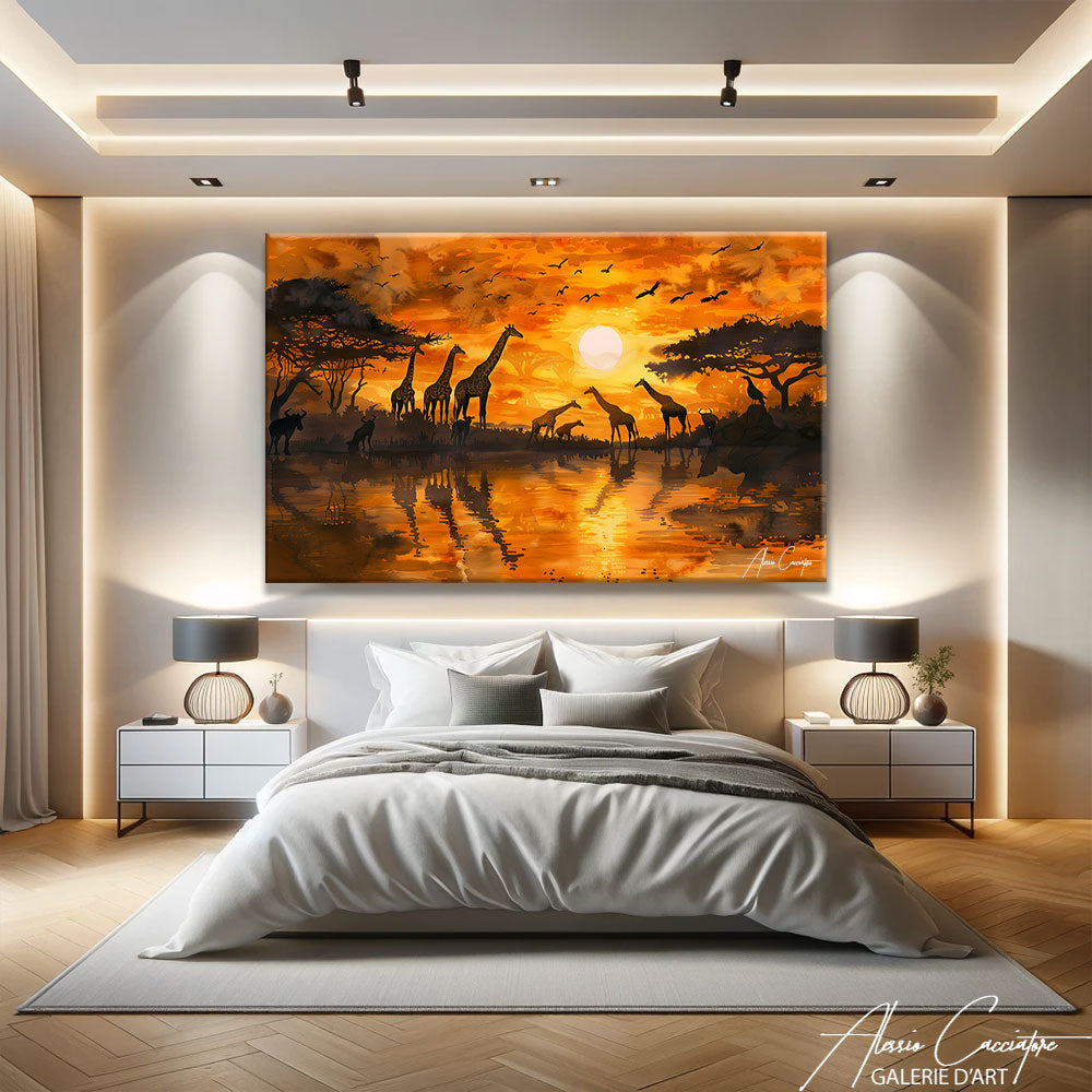 tableau animaux afrique