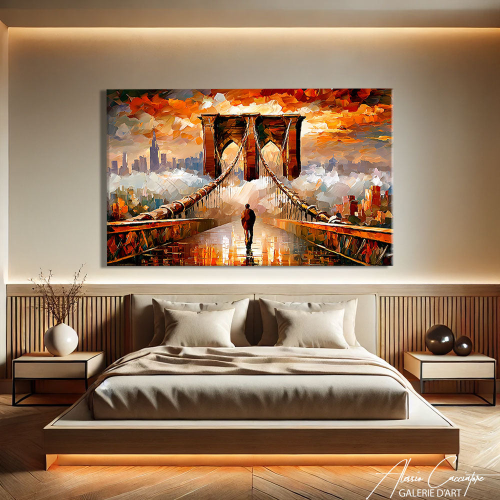 TABLEAU PONT DE MANHATTAN