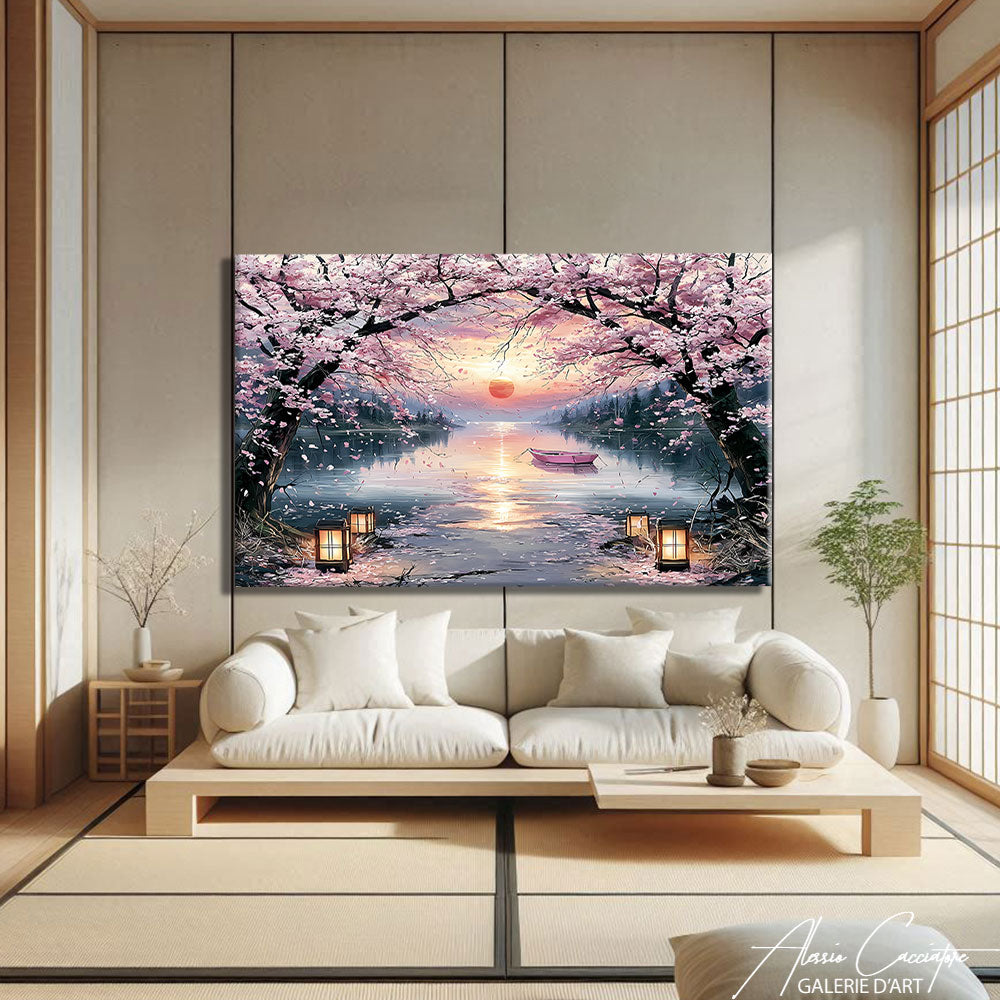 tableau lac