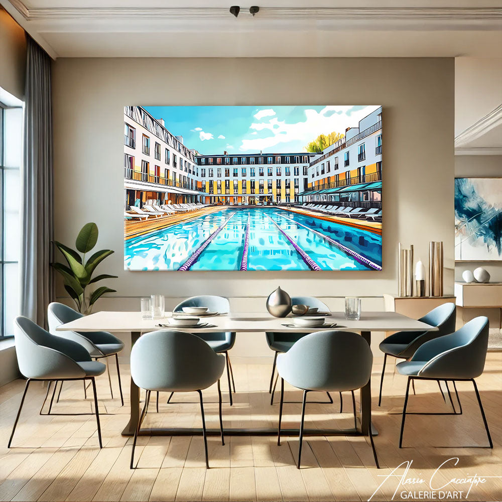 Tableau Moderne Salon