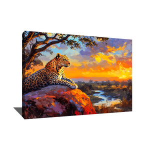 Tableau De Leopard Xxl