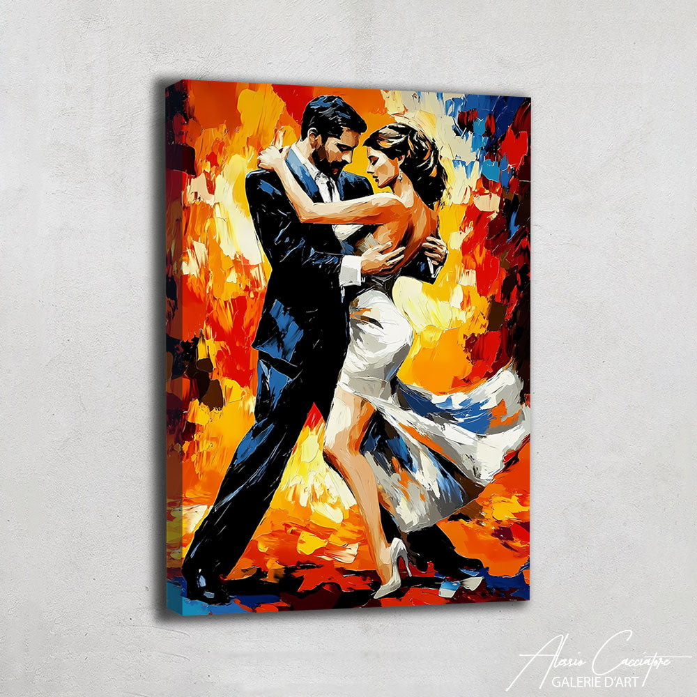 Tableau Couple Danseur