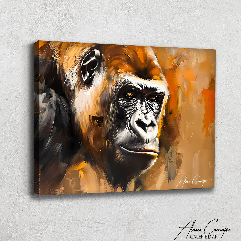 Tableau Déco Gorille