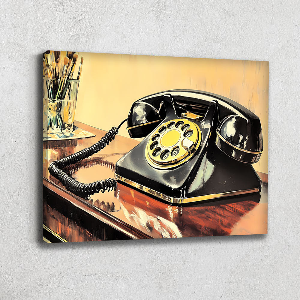 Tableau Téléphone Vintage