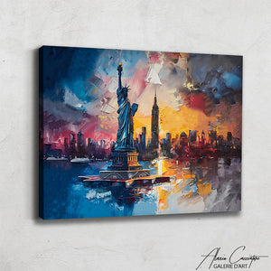 Tableau Statue de la Liberté Peinture