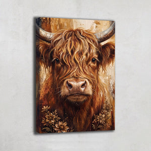 Tableau Tete De Vache