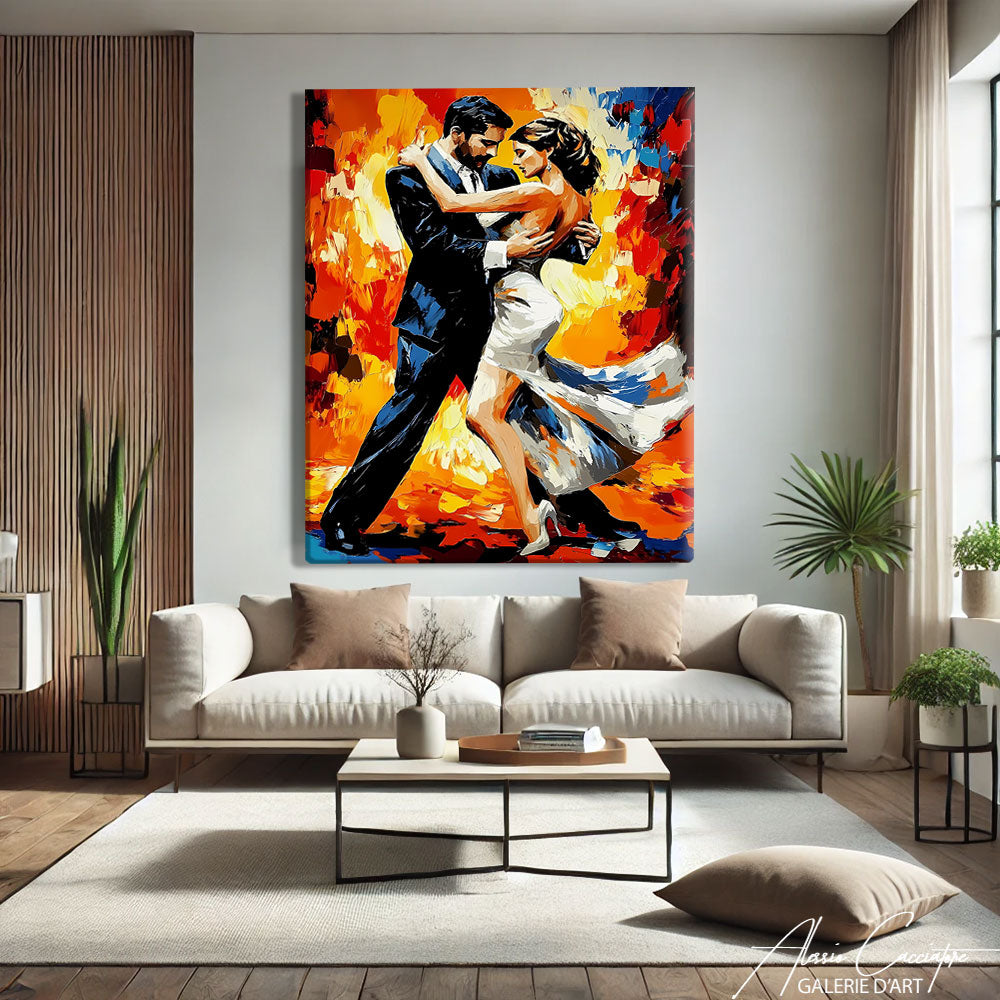 Tableau Couple Danseur