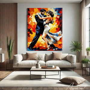 Tableau Couple Danseur