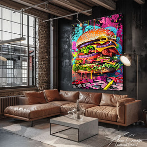 tableau pop art cuisine