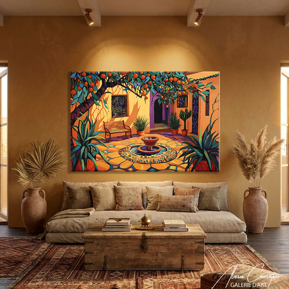 Peinture Bohème Salon