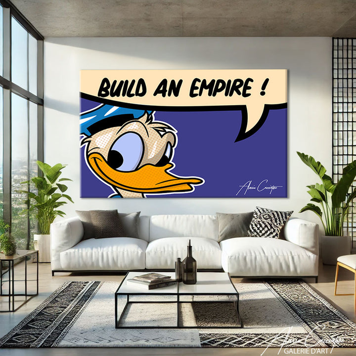 TABLEAU DONALD DUCK MODERNE
