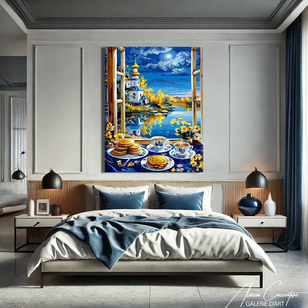 Tableau Bleu Mer
