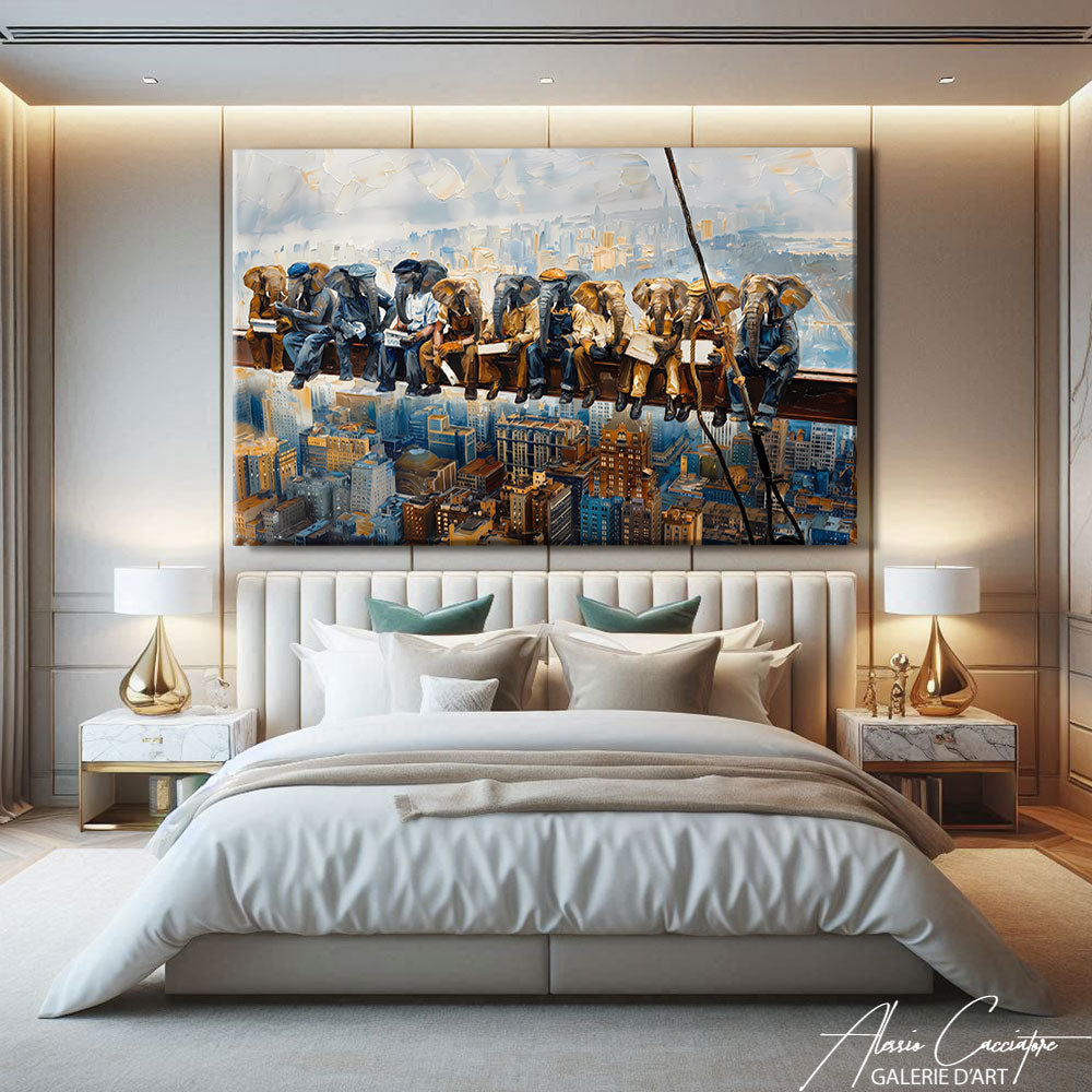 tableau éléphant