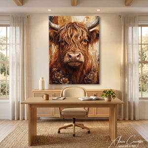 Affiche Tete De Vache
