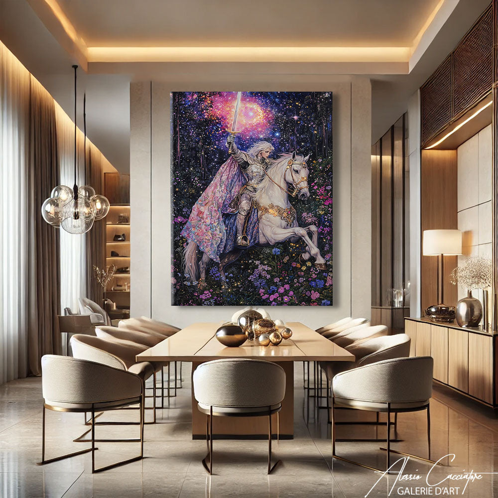 TABLEAU MÉDIÉVAL FANTASTIQUE