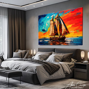 peinture bateau voilier