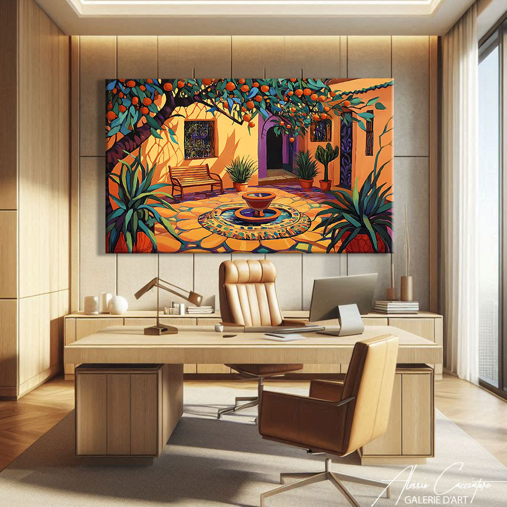 Tableau Bohème Salon