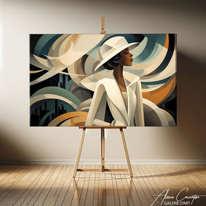 tableau motif art deco