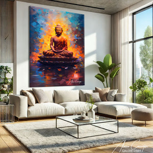 TABLEAU BOUDDHA MODERNE