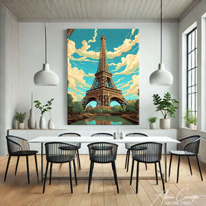 tableau tour eiffel
