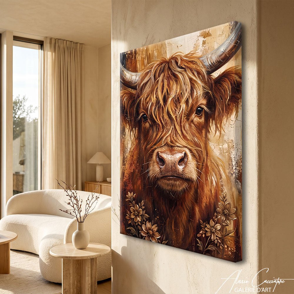 Décoration Murale Tete De Vache