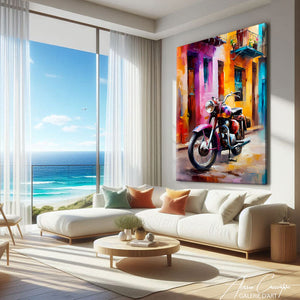 Tableau Deco Moto