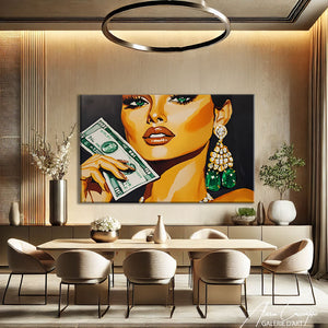 Tableau moderne design pour salon
