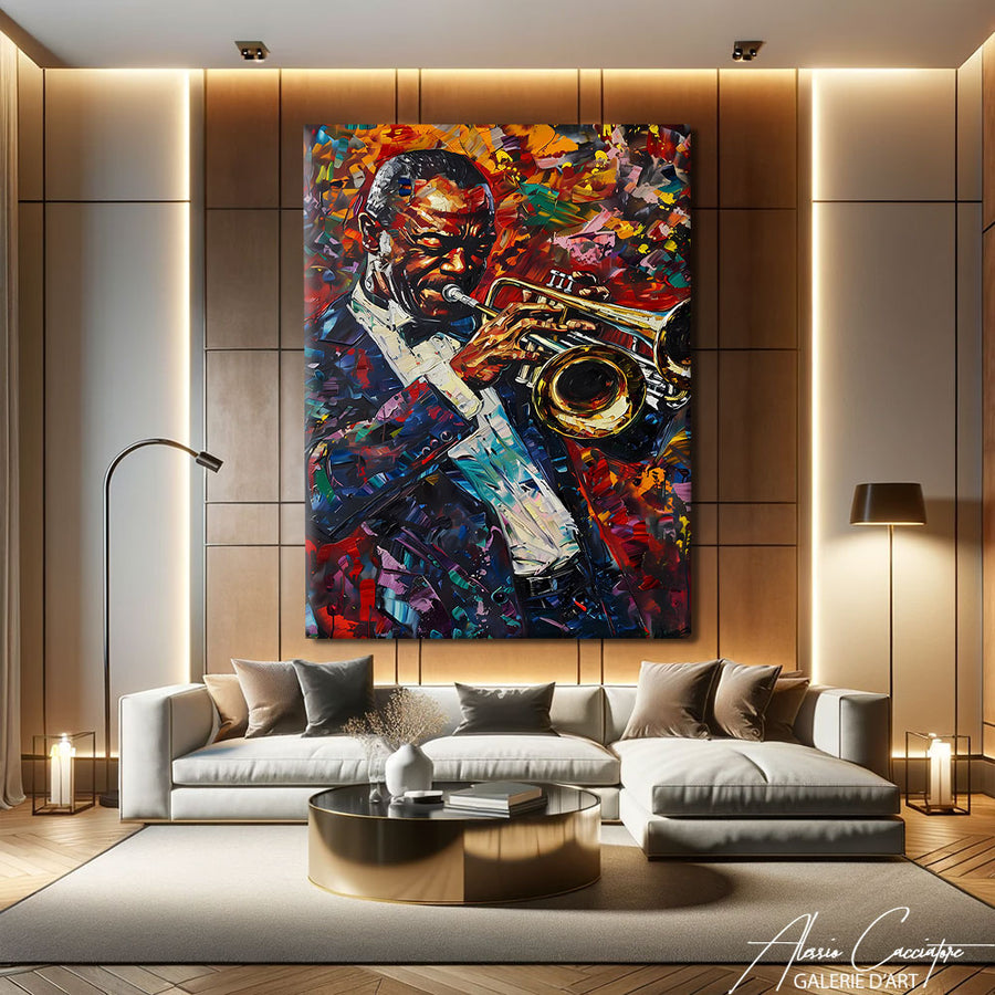 Tableau Jazzman – mise en situation