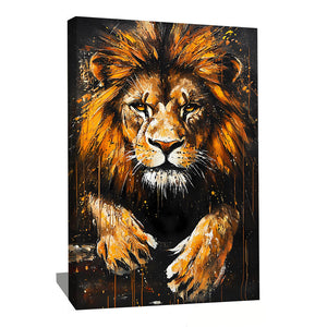 TABLEAU LION SAUVAGE
