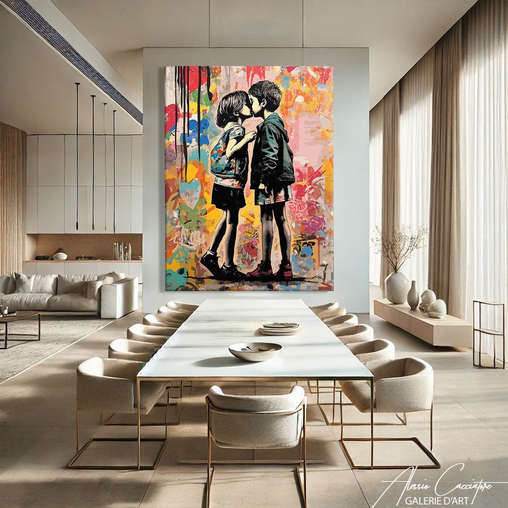 Tableau Street Art Moderne