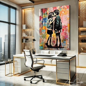 Tableau Street Art Couple