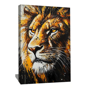 TABLEAU LION PORTRAIT