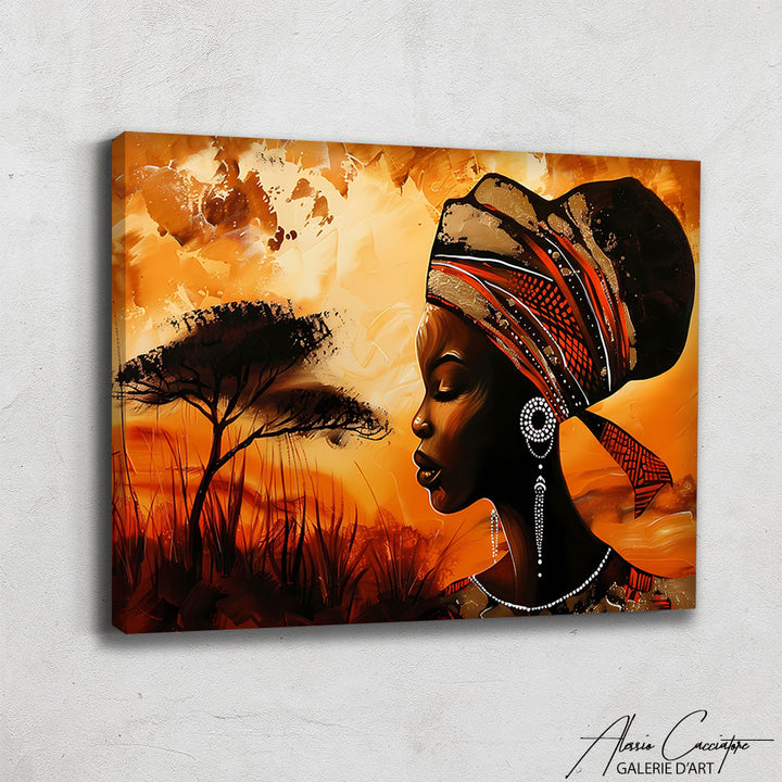 Tableau Peinture Afrique