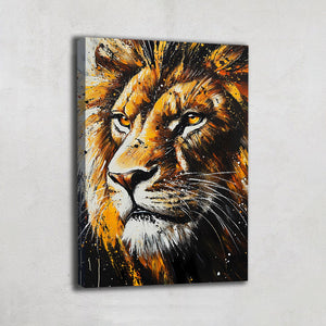 TABLEAU LION PORTRAIT