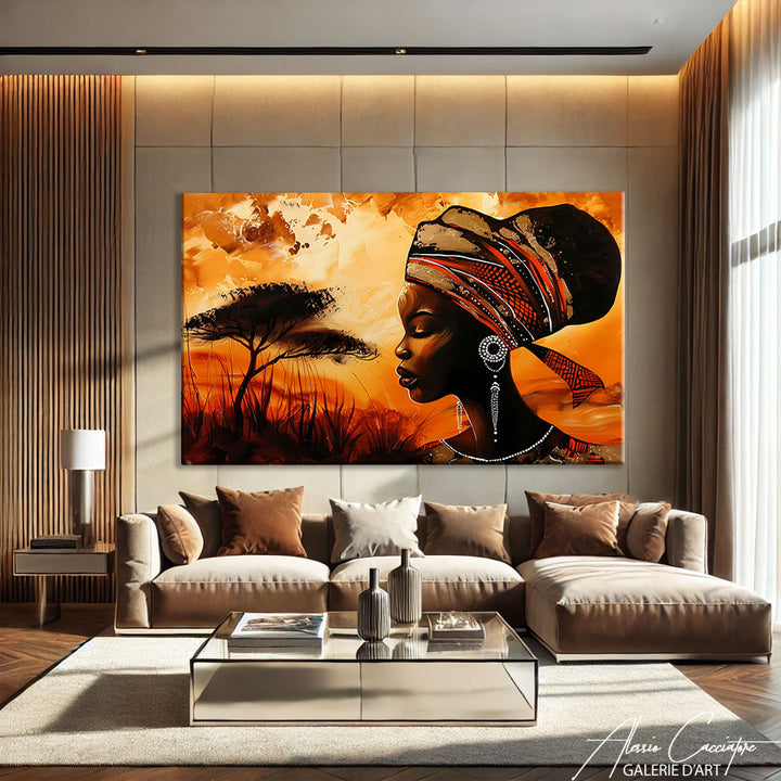 Tableau Femme Afrique