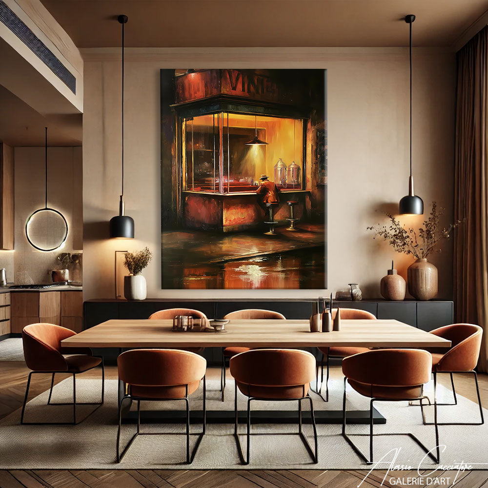 TABLEAU MANHATTAN LA NUIT