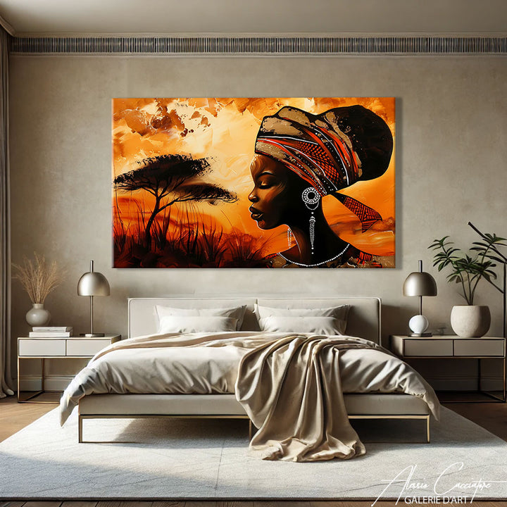 Tableau Femme Africaine